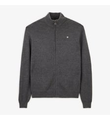 Gilet zippé Malone en maille laine Serge Blanco