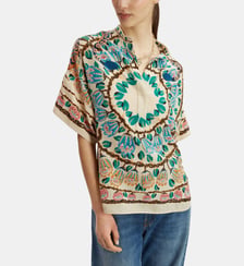 Blouse Estelle Eve Placée Ecru La DoubleJ