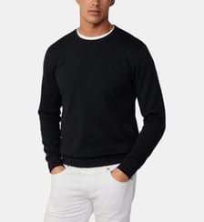 Sweat À Col Rond Double Maille Hackett London