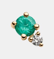 Boucle d’oreille simple en or jaune 9 carats Aristocrazy