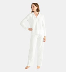 Pyjama col polo en jersey, Envoutante Laurence Tavernier
