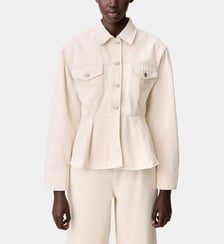 Blouson denim écru manches longues Claudie Pierlot
