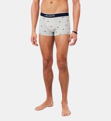 Lot de 3 boxers courts stretch imprimé Lacoste