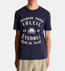 T-shirt floqué Balmain Soleil Balmain