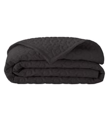 Couvre-lit matelassé uni en satin de coton bio, POESIE Alexandre Turpault