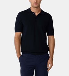Polo Tricoté Coupe Regular À Manches Courtes Hackett London