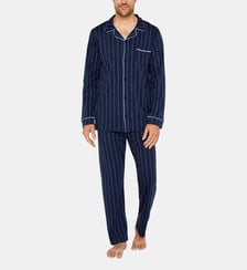 Pyjama boutonné en lyocell et coton - Tradi Marine Arthur