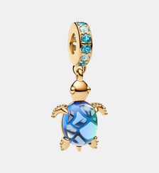 Charm Pendant Verre de Murano Tortue de Mer Pandora