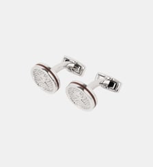 Bouton De Manchette Rond Avec Logo Hackett London