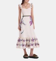 Robe Gingerbread Iris Placée Ivory La DoubleJ