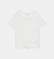 Gilet col rond uni MAELINE La Petite Etoile