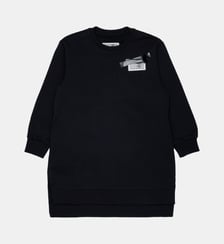Robe en molleton avec logo MM6 Maison Margiela