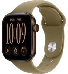 Montre connectée Serie 12 42mm Alu Bronze / Olive S/M Apple