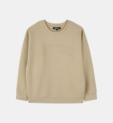 Sweat-shirt coton molletonné DKNY