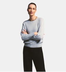 Pull mlottie 100% cachemire - Motif uni Caroll