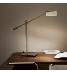 Lampe à poser articulée, nickel satiné AM.PM