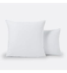 Taie d'oreiller unie percale de coton bio Scenario La Redoute Interieurs