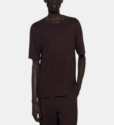 T-shirt en lin Sandro