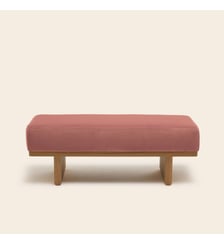 Banc ANCA  Bois et tissu naturel Madura