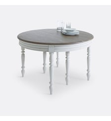 Table à manger, extensible, en pin et plaqué chêne, 4 à 12 couverts La Redoute Interieurs