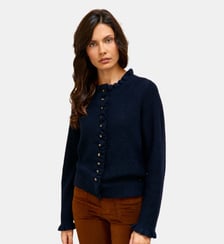 Gilet col rond uni MUDYA La Petite Etoile