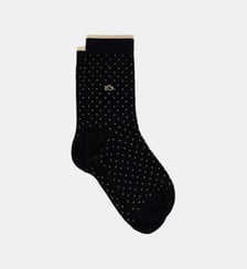 Chaussettes en coton peigné à pois Billybelt