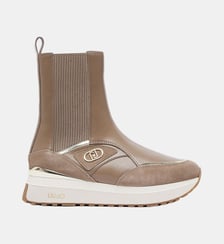 Sneakers boots en cuir Liu Jo