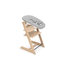 Chaise Tripp Trapp Chêne naturel avec Newborn Set Stokke