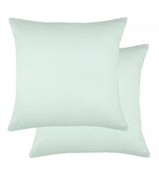 Lot de 2 taies satin de coton 120 fils Ava uni Garnier Thiebaut