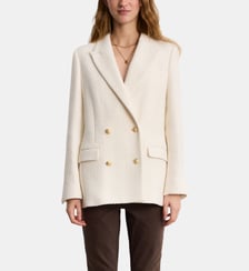 Veste en tweed à boutonnage croisé - MARJOLIE Pablo
