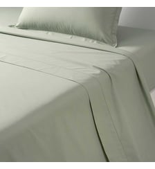 Drap plat en percale de coton Desforges