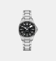 Montre automatique Khaki aviation Noir H76215130 Hamilton