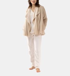Veste courte en peluche flanelle ESSENTIEL H73B Lingerie Le Chat