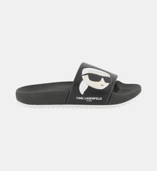 Claquettes à motif Karl Lagerfeld Kids