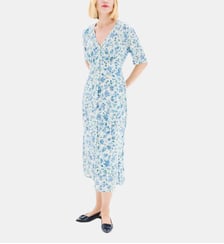 Robe relina - Motif imprimé - Viscose lenzing ecovero - Coupe evasée Caroll