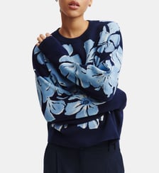 Pull jacquard double face Bompard