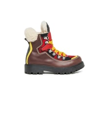Chaussures de randonnée en cuir coloré Dsquared2