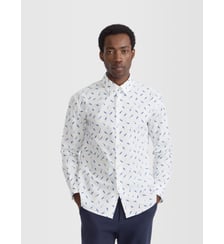 chemise Andy en coton à motif géométrique Agnès b.