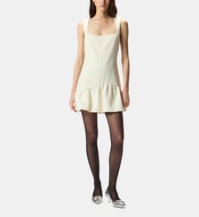 Robe courte évasée sans manches Pinko