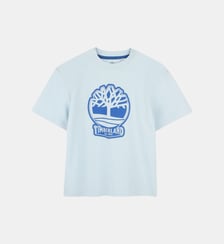 T-shirt bicolore avec logo Timberland