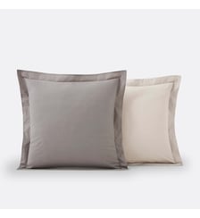 Taie d'oreiller en coton bicolore La Redoute Interieurs
