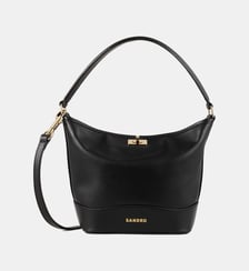Sac seau Tangoso en cuir Sandro
