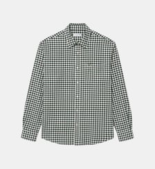 Chemise flanelle à carreaux regular fit Lacoste