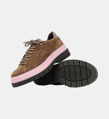 Chaussures basses en suède Faguo