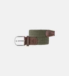 Ceinture tressée élastique unie Billybelt