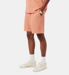 Short regular fit coton rayé Lacoste
