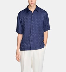 Chemise fluide square Cross Sandro