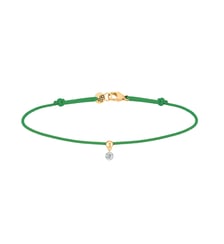 Bracelet Cordon BB - Diamant solitaire 0,07ct - Or jaune 750‰ La Brune & La Blonde