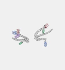 Manchettes d’oreilles Ariana Grande x Swarovski, Métal rhodié Swarovski