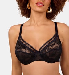 Soutien-gorge avec armatures Songe noir Maison Lejaby